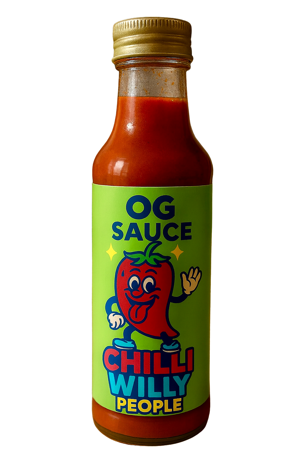 Chilli Willy Sauce Bottle
